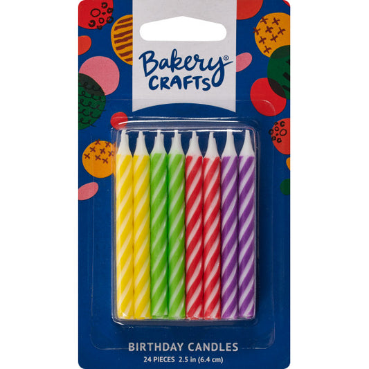 Brights Spiral Candles