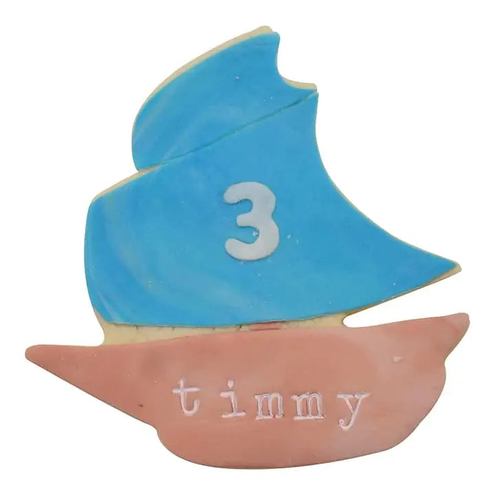 Pirate Ship Cookie Cutter (4.5")