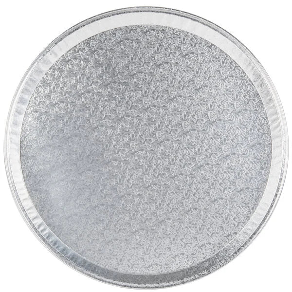 Durable Packaging 18" Round Foil Catering Tray
