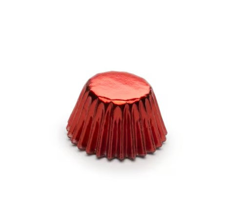 Red Foil Petit Four Bake Cups, 48 Count