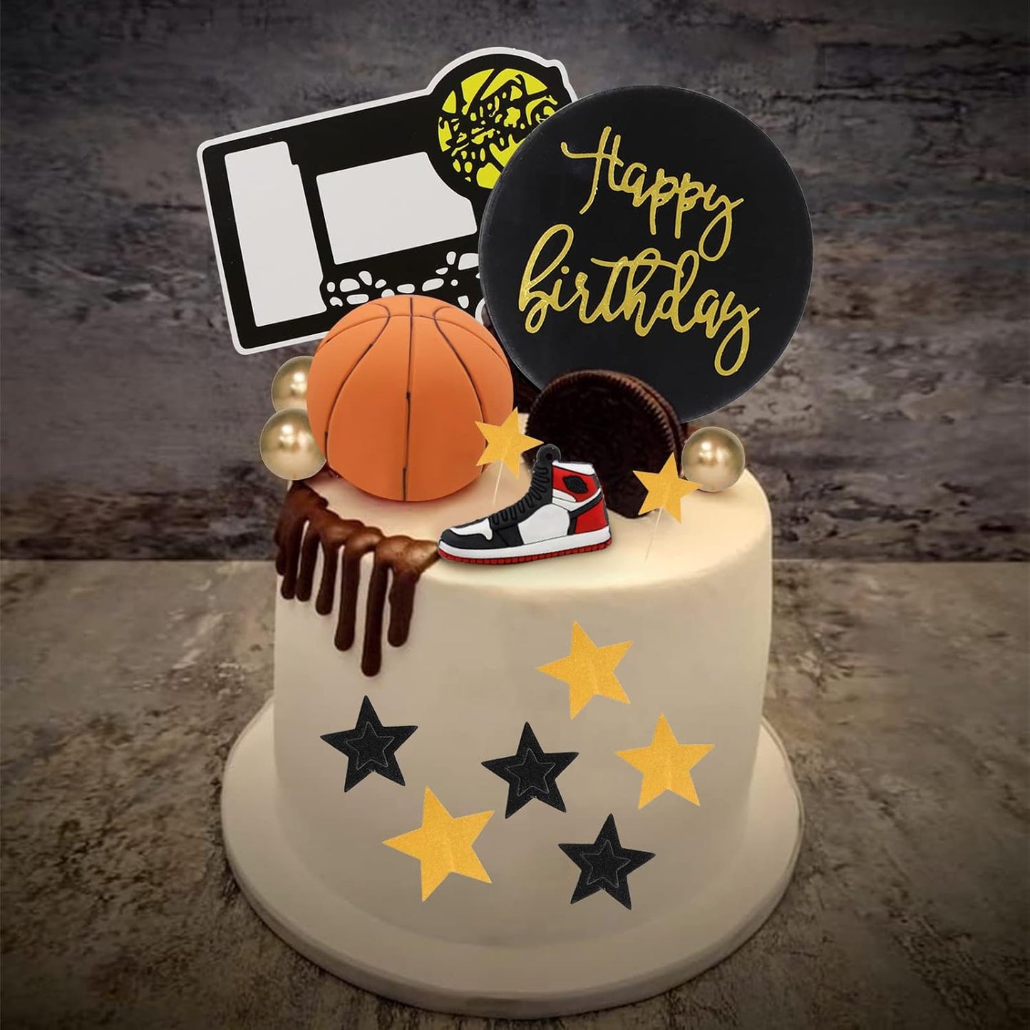 21pcs Basketball Theme Cake Topper