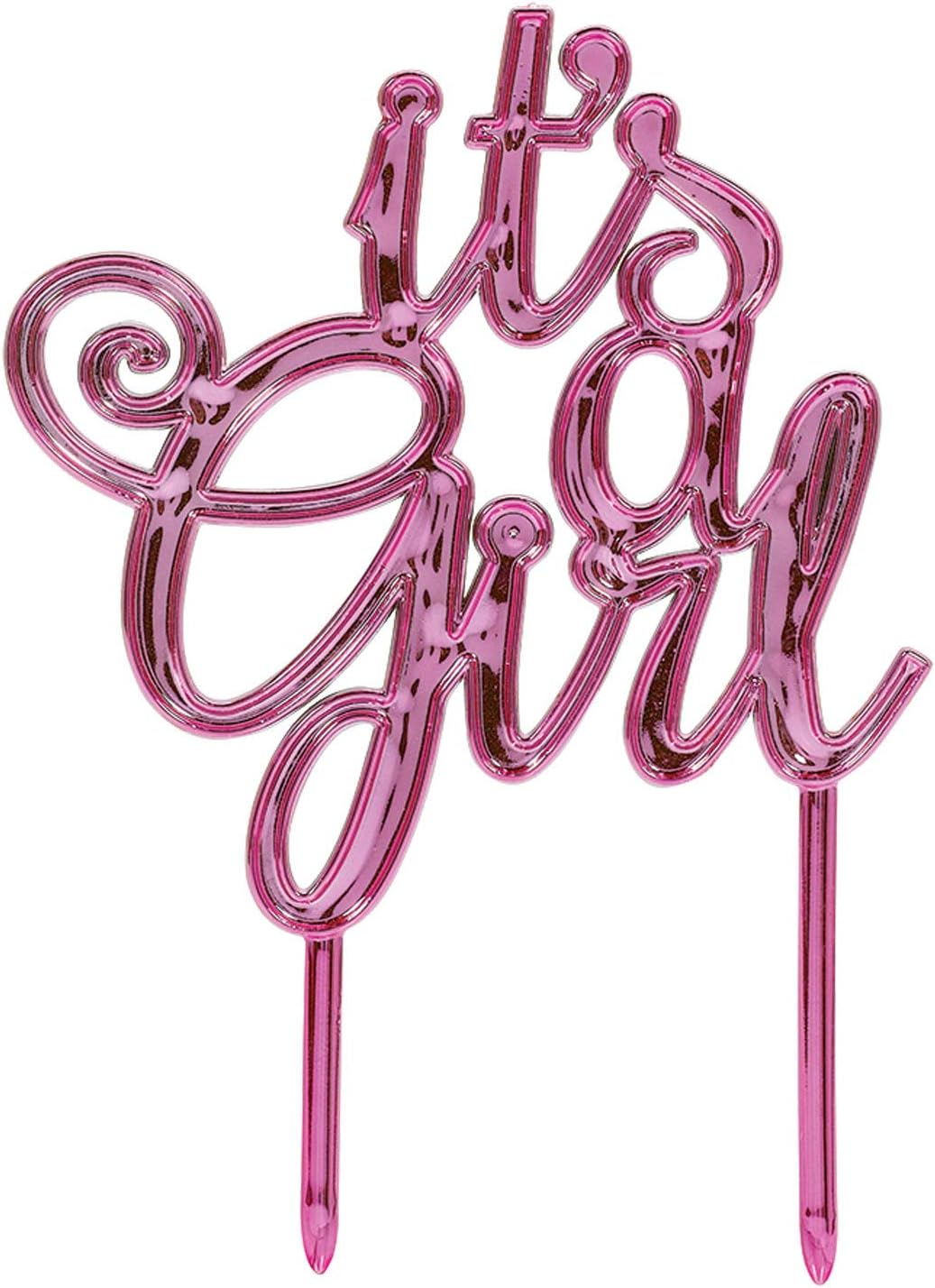Baby Girl Shower Cake Topper