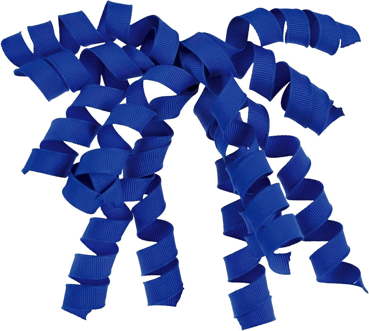 Vibrant Blue Polyester Grosgrain Gift Bow