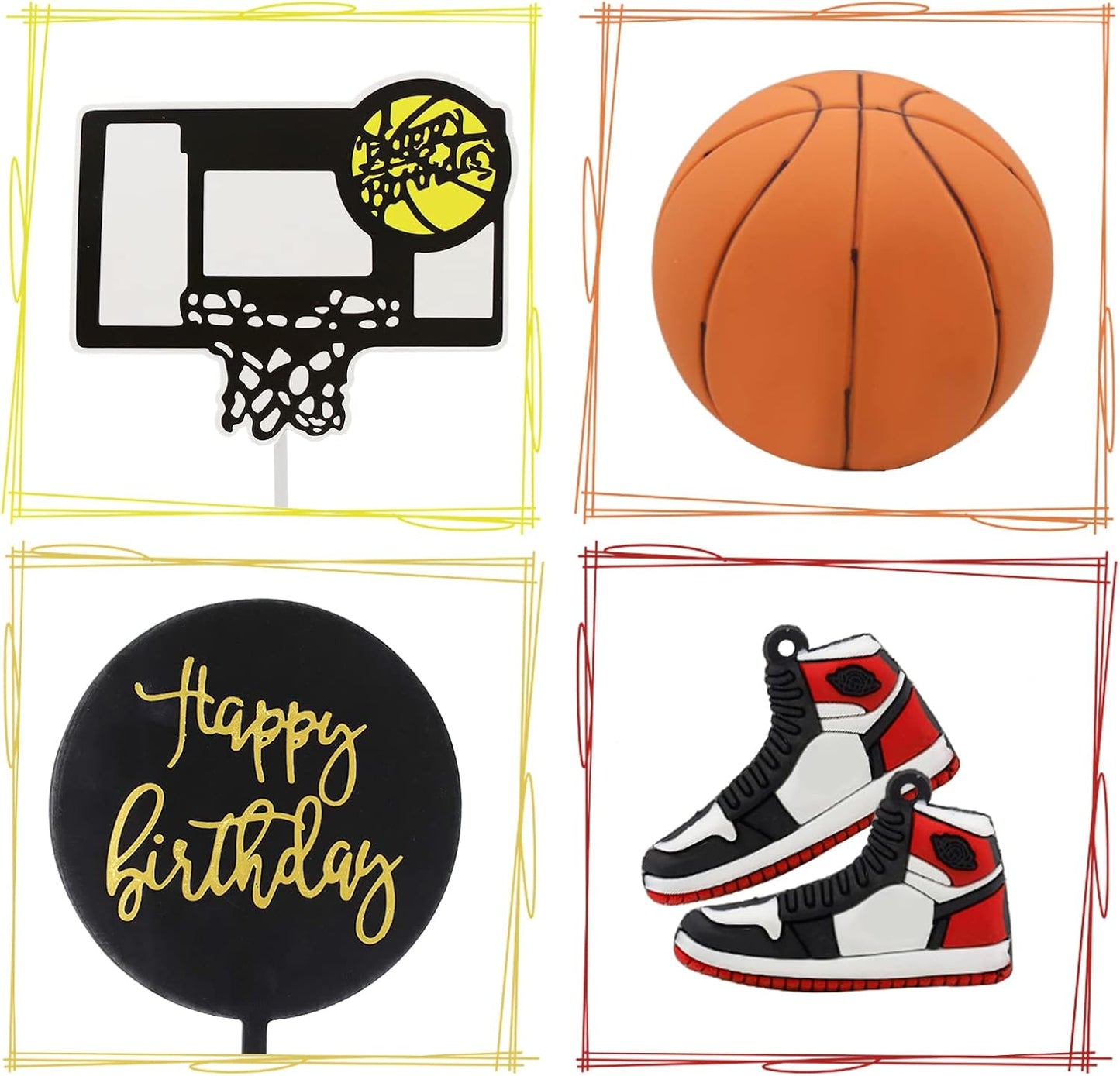 21pcs Basketball Theme Cake Topper