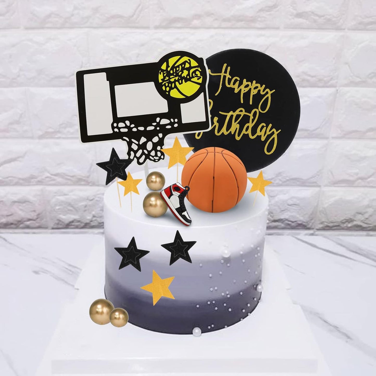 21pcs Basketball Theme Cake Topper