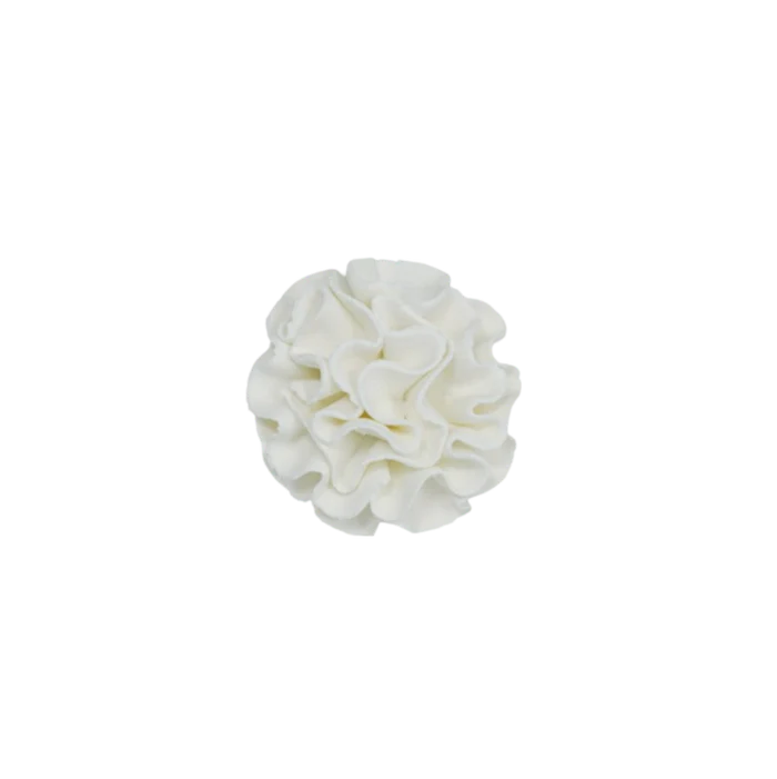 1.5" Carnation - White