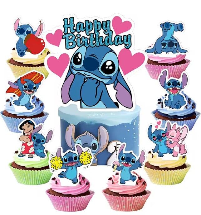 Stitch Birthday Cake Topper