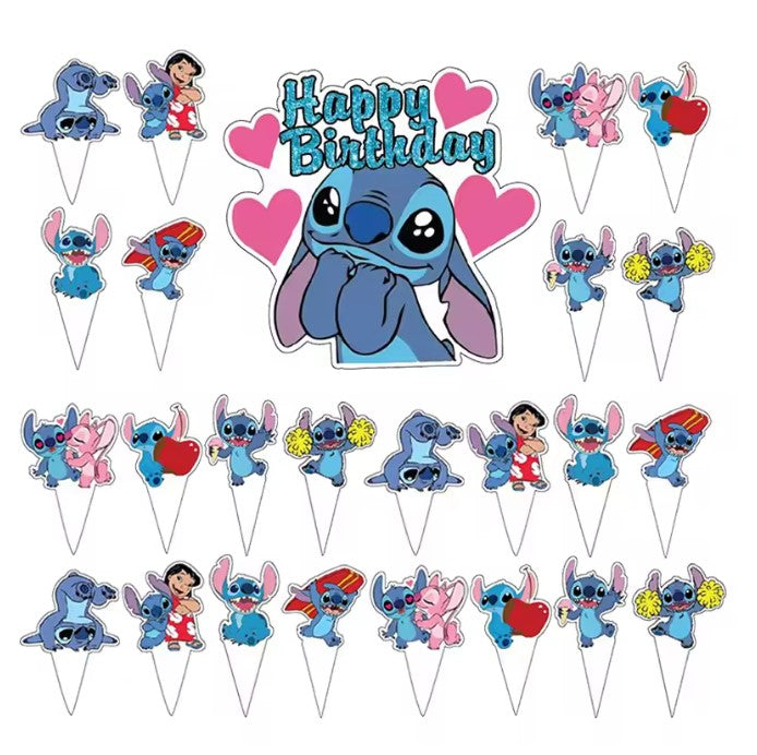Stitch Birthday Cake Topper