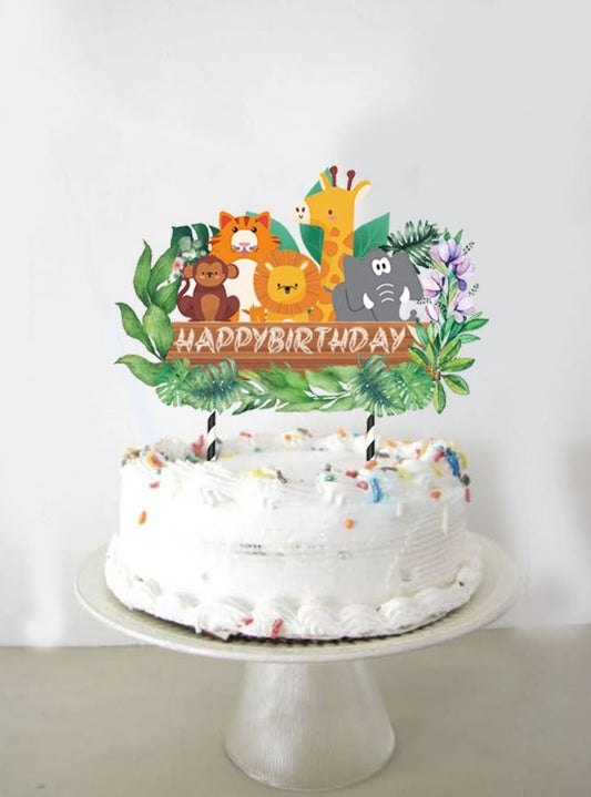 Jungle Cake Topper