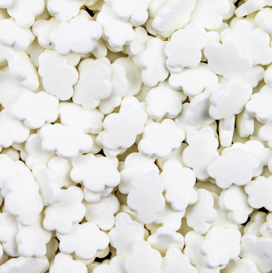 White Cloud Shaped Sprinkles