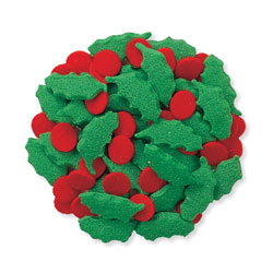 Holly & Berry Sprinkle Mix