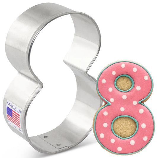 Number 8 Cookie Cutter