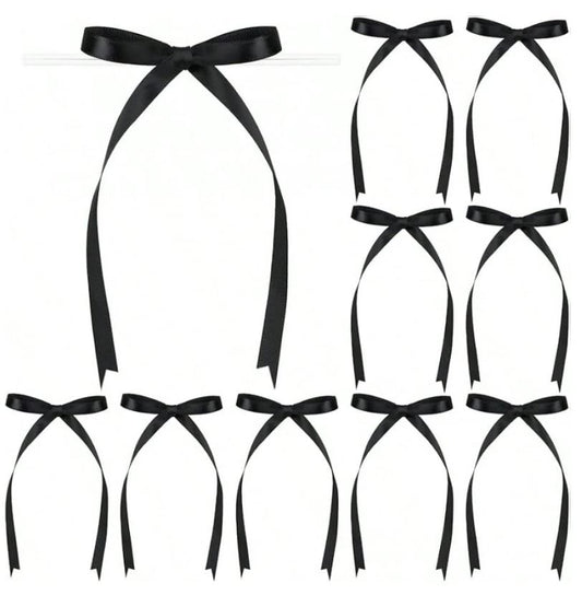 Black Bow Cake Topper