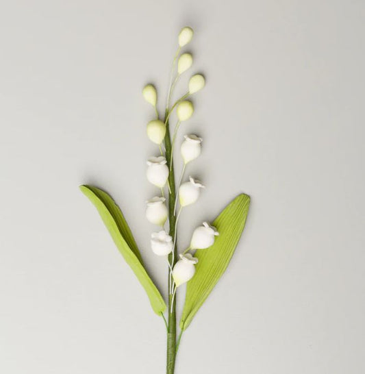 Lily of the Valley Spray - White