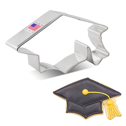 Graduation Cap Cookie Cutter