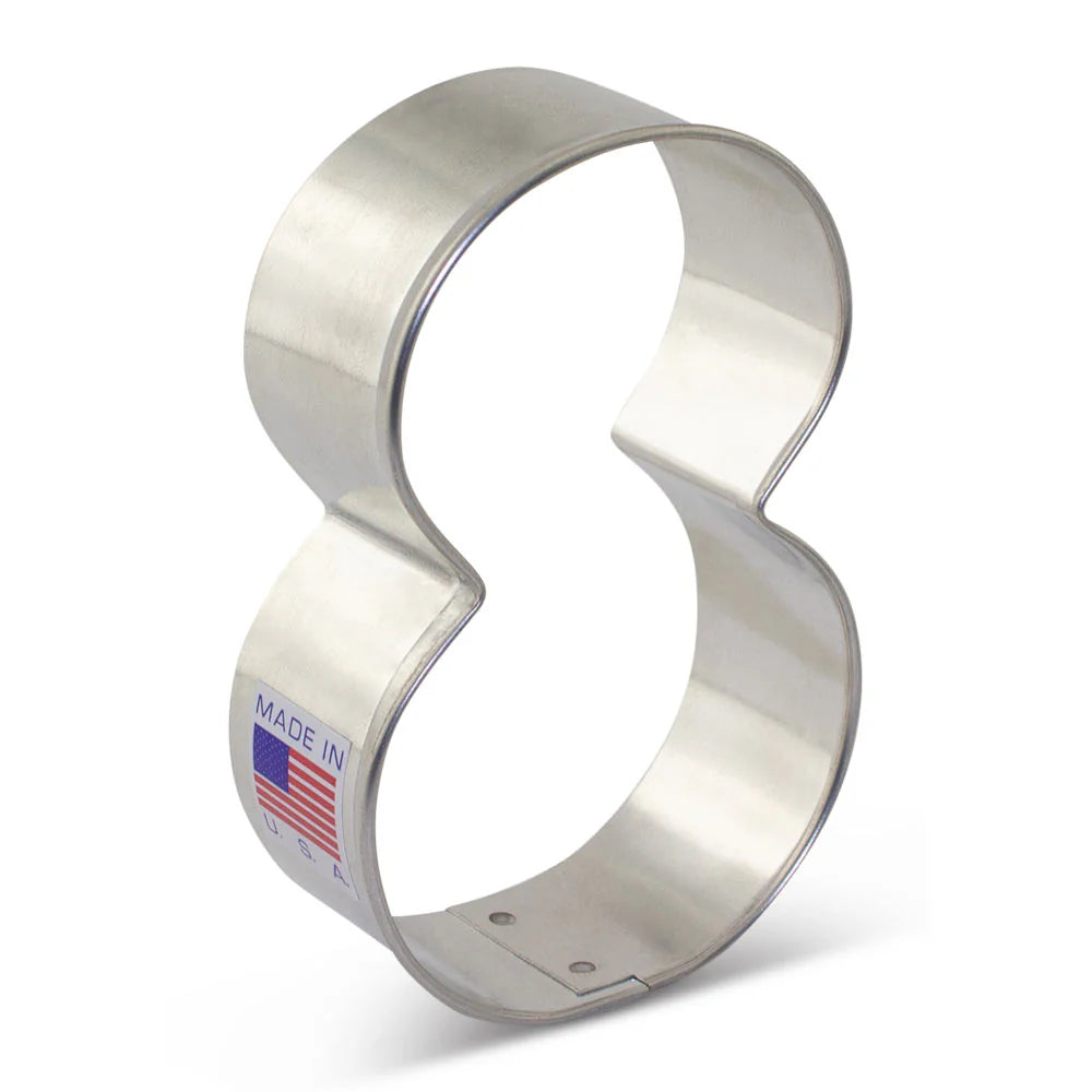 Number 8 Cookie Cutter