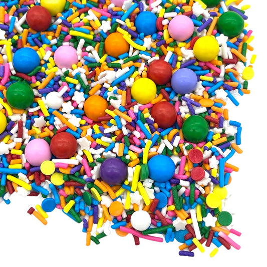 Rainbow Sprinkle Party Mix