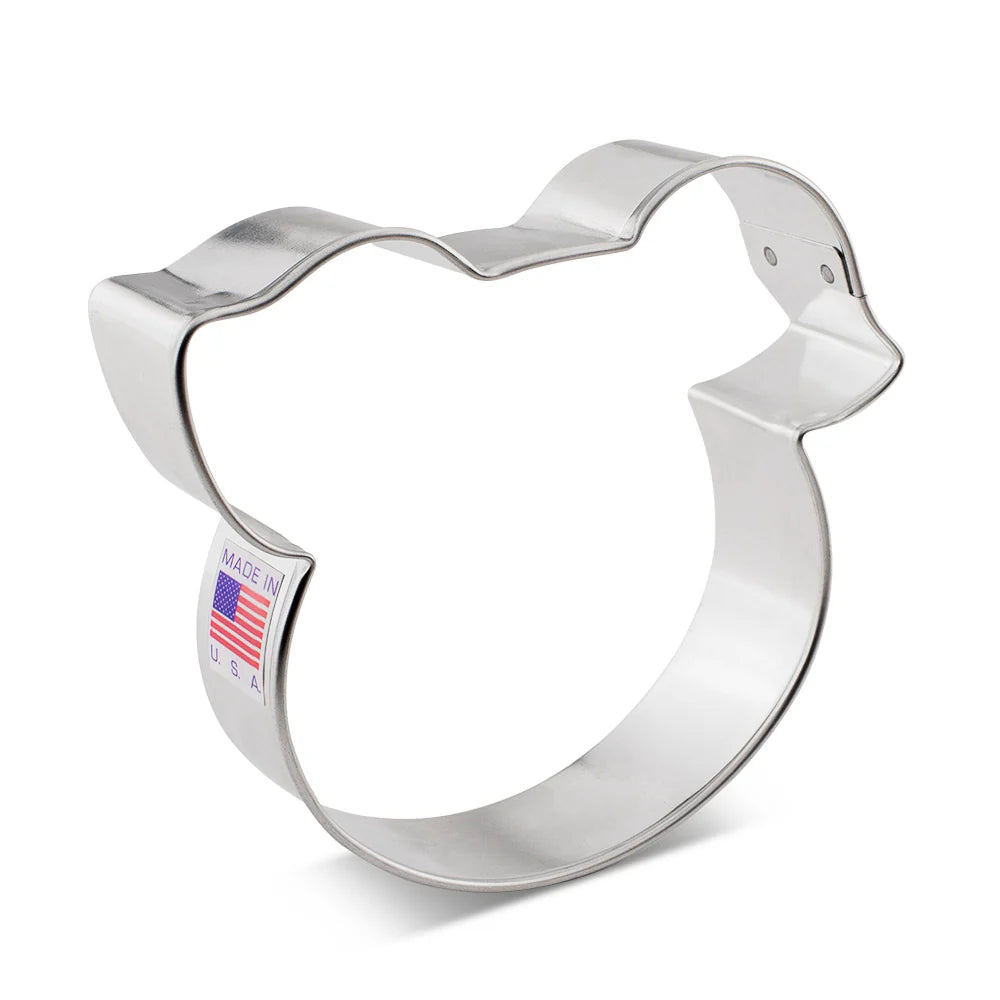 Pig Face Cookie Cutter, 4"