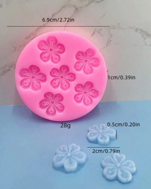 Cherry Blossom Silicone Mold