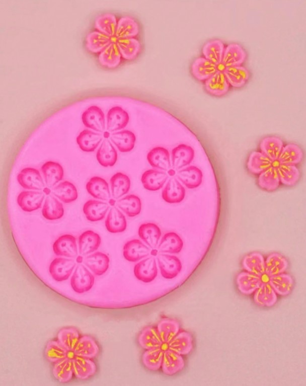 Cherry Blossom Silicone Mold