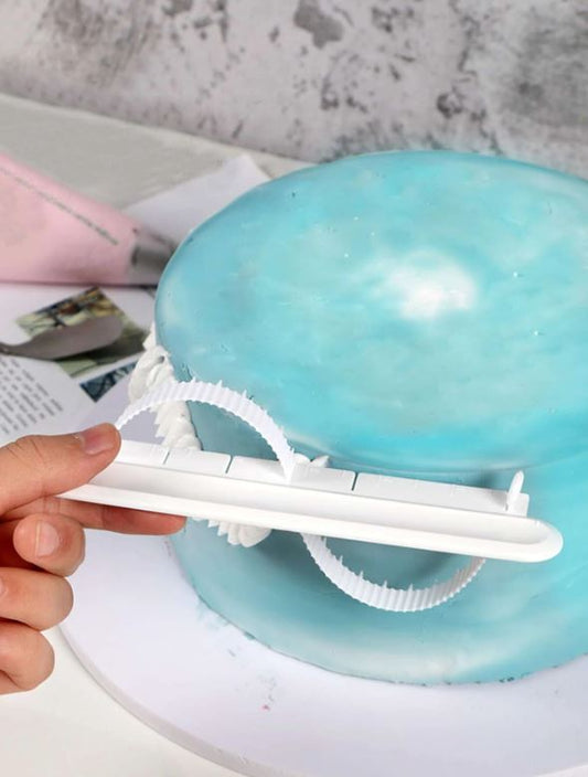 Cake Decorating Bending Assist Tool And Ruler