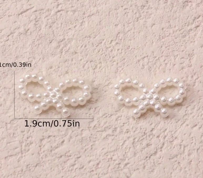 Mini Ivory Bow - Decoration