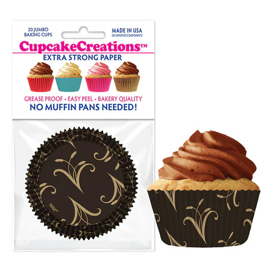 Jumbo Elegant Baking Cups - Cupcake Creations