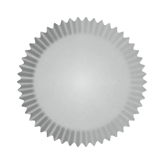 Silver Greaseproof Liner - Cupcake Creations