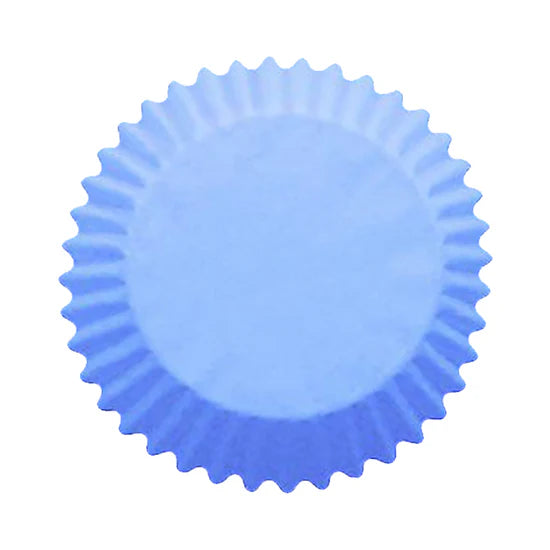 Mini Light Blue Baking Cups