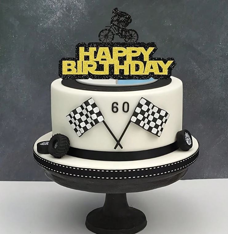 Bicycle Cake Topper