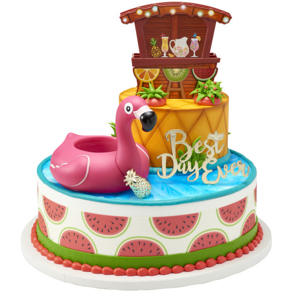 Tropical Party Cake Topper
