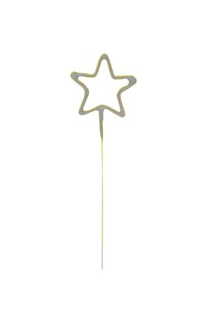 Star Shaped Sparkler, 7 in, 1ct