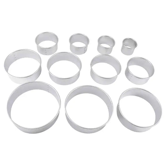 Plain Pastry 11 Pc Cutter Set
