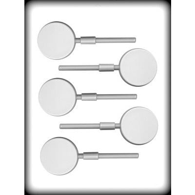 2.25" Round Hard Candy Lollipop mold