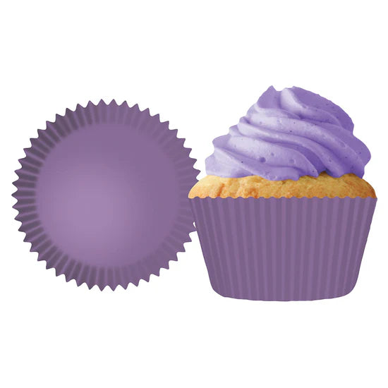 Lavender Greaseproof Liner - Cupcake Creations