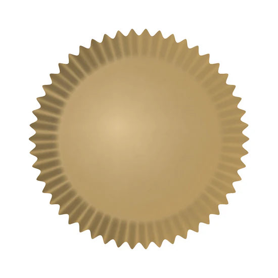 Jumbo Gold Baking Cups - Cupcake Creations