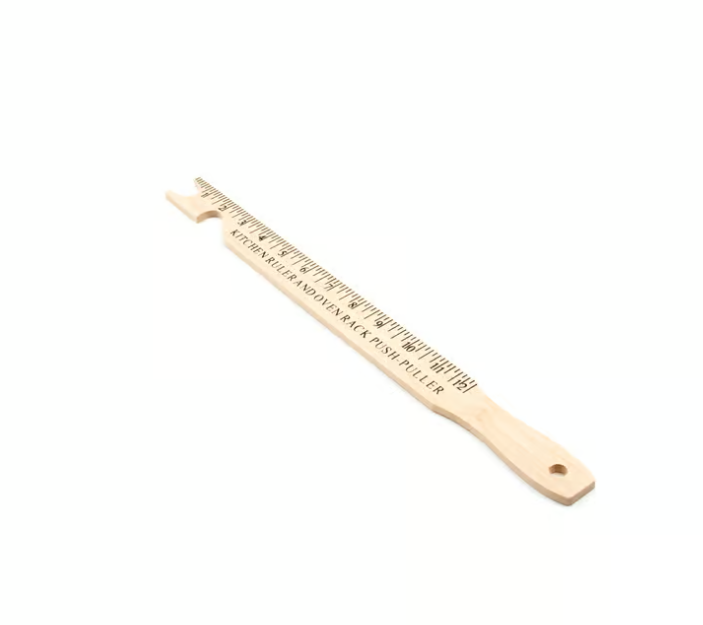Oven Rack Push/Pull Ruler