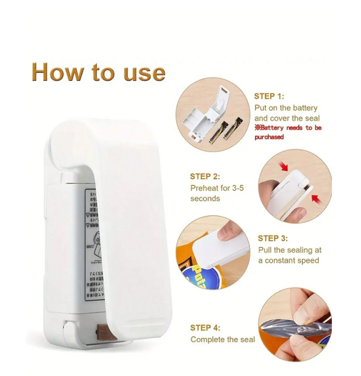 Compact Food Sealer