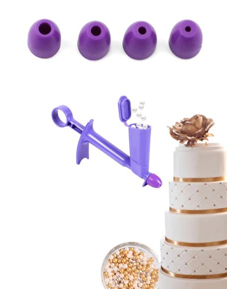 Dragees Gun Cake Tool 5pcs/set