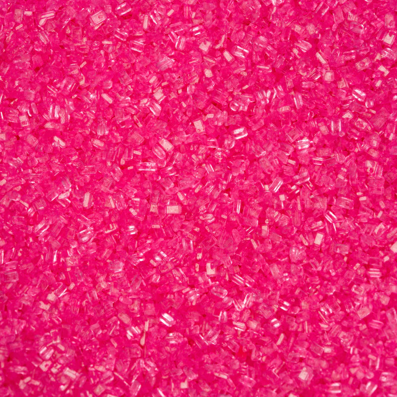 Hot Pink Sugar Crystals