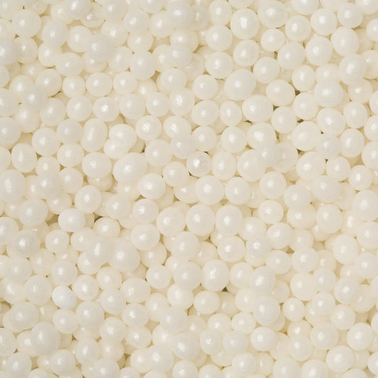 4mm White Sugar Pearls