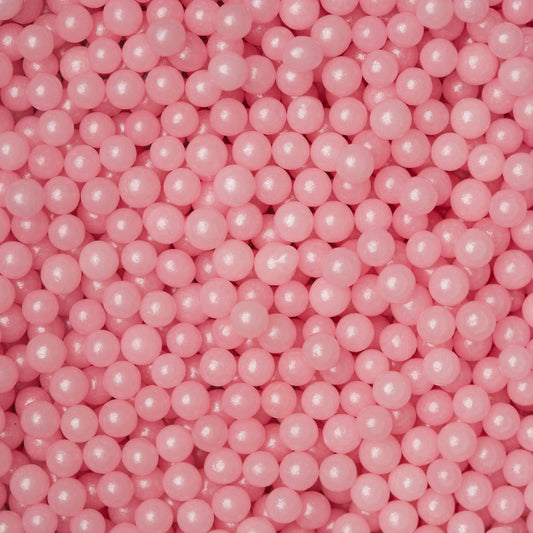 4mm Pink Sugar Pearls