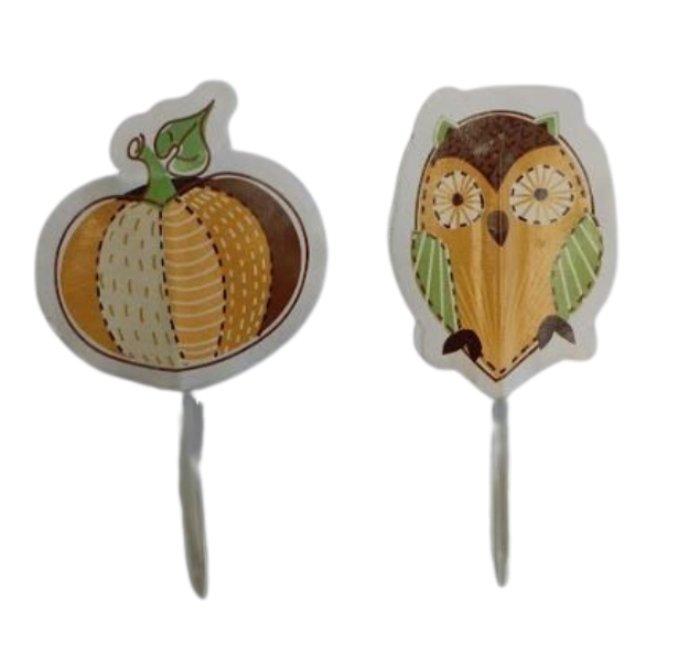 Owl & Pumpkin Picks