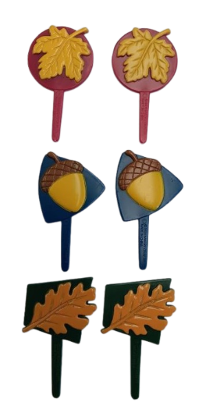 Autumn Cupcake Picks