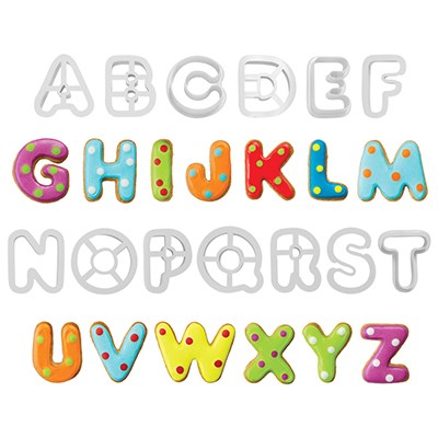 Alphabet Cutter Set