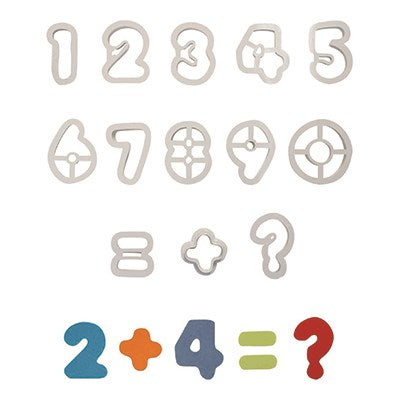 Alphabet Cutters - Numbers Set of 13
