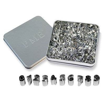 Alphabet & Numeral Stainless Steel Cutter Set