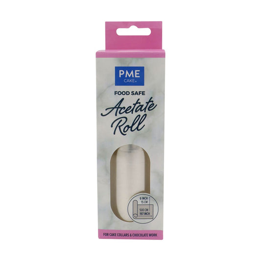 Food Safe Acetate 5 Meter Roll – 8inch / 20cm