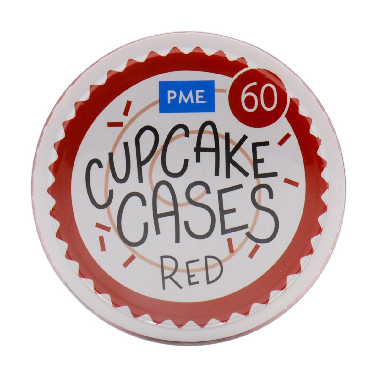 Cupcake Cases, Red (60)