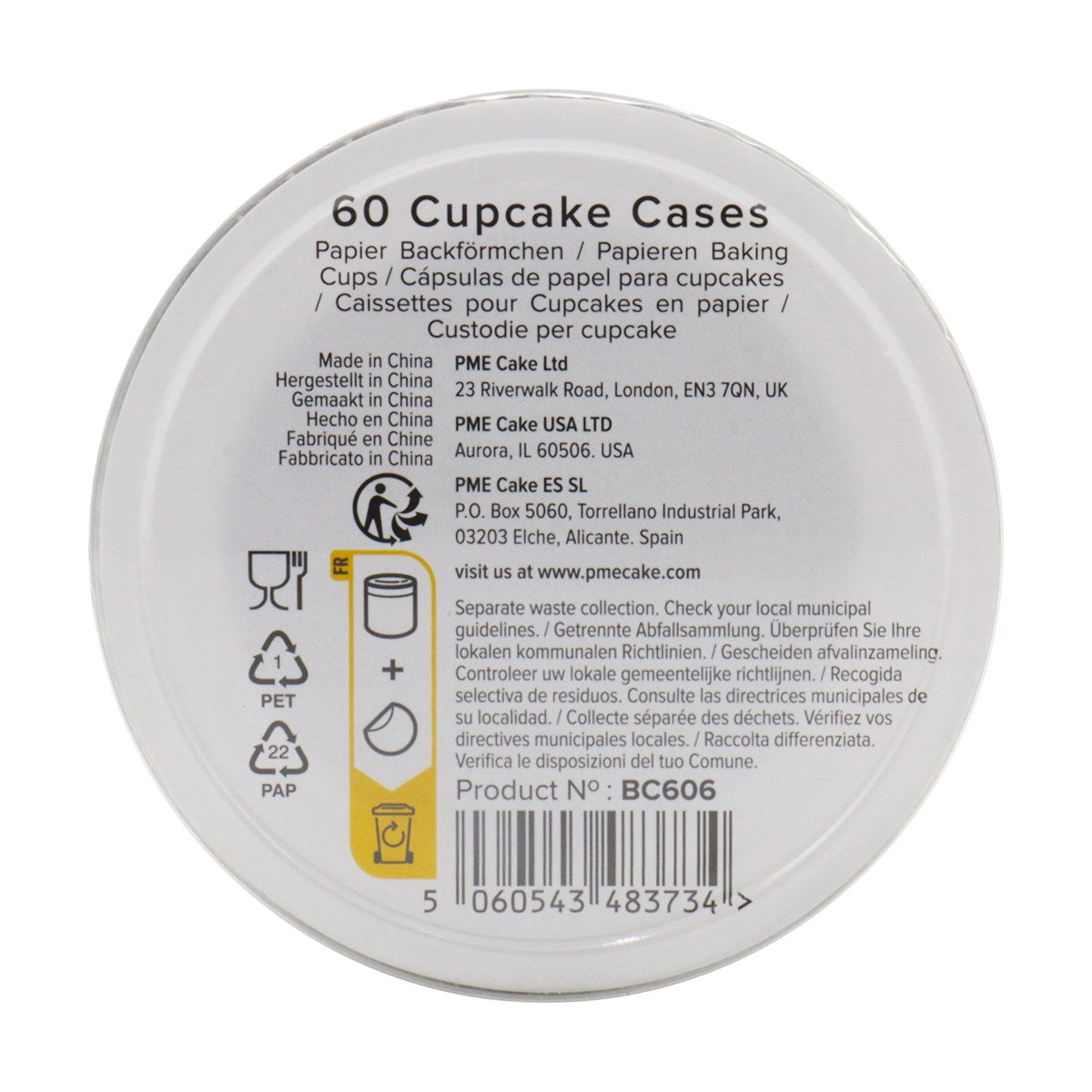 Cupcake Cases, Black (60)